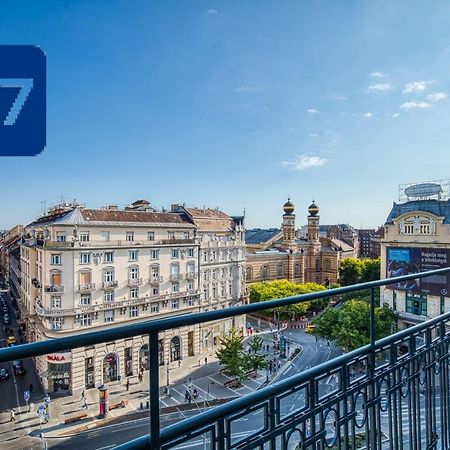 Panoramic Smart Penthouse Central View Of Grand Synagogue Appartamento Budapest Esterno foto