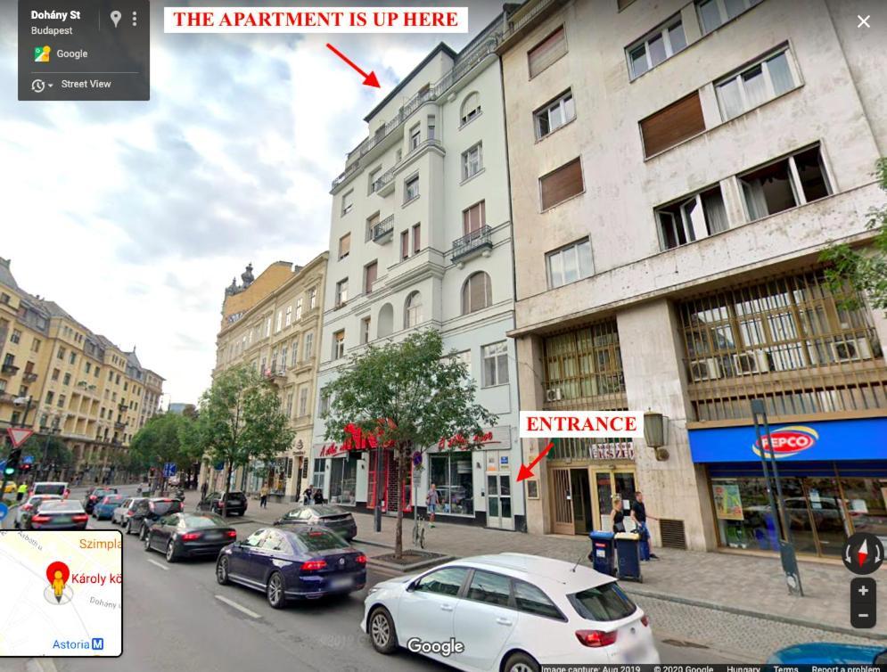 Panoramic Smart Penthouse Central View Of Grand Synagogue Appartamento Budapest Esterno foto